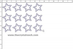 Star Rhinestone Transfer CRY168c