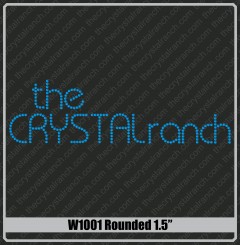 W1001 Rounded 1.5"