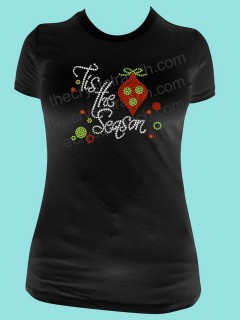 Tis the Season! Rhinestone Tee TH086