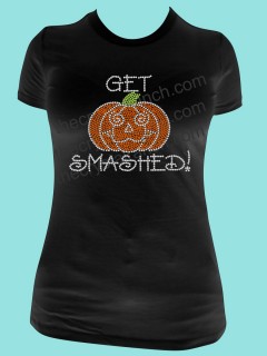 Get Smashed! Rhinestone Tee TH110