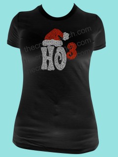 Ho3 Rhinestone Tee TH167
