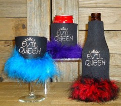 Evil Queen Rhinestone Drink Koozie KG147
