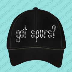 got spurs? Rhinestone Cap CR029