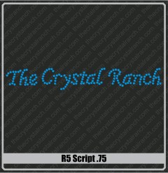 R5 Script .75"