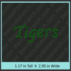 Tigers Rhinestone Transfer CRT239