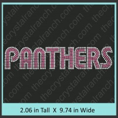 Panthers Rhinestone Transfer CRT310 