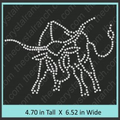 Toro Rhinestone Transfer CRT312
