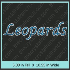 Leopards Rhinestone Transfer CRT325