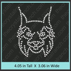 Wildcat Rhinestone Transfer CRT368