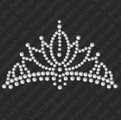 DY020 Tiara Rhinestone Decal