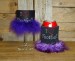 I Love Football Rhinestone Drink Koozie KS081