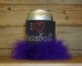I Love Baseball Rhinestone Drink Koozie KS083
