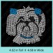 DA108  Shih Tzu Rhinestone Decal