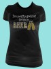 I'm Pretty Good at Drinkin' Beer Rhinestone Tee TB038