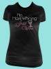 No More Whining Just Wine Rhinestone Tee TB064