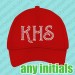 School Initials Rhinestone Cap CP004