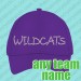 CP005 Any Team Name Rhinestone Cap