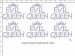 Evil Queen - Petite (6) Rhinestone Transfer CRK147