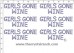 Girls Gone Wine - Petite (6) Rhinestone Transfer CRK152
