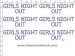 Girls Night Out - Petite (6) Rhinestone Transfer CRK153