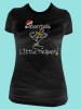 Santa's Little Helper! Rhinestone Tee TH058