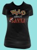 Wild about Santa Rhinestone Tee TH088
