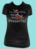 I'm only here for the Presents! Rhinestone Tee TH115