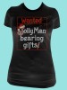 Wanted Jolly Man bearing gifts! Rhinestone Tee TH127