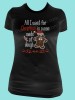 All I want for Christmas is a man made of dough! Rhinestone Tee TH128