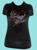 Be Mine Rhinestone Tee TH132