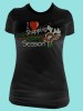 I Love Shopping Season Rhinestone Tee TH151