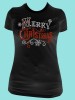 Merry Christmas Rhinestone Tee TH158