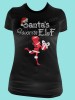 Santa's Favorite Elf Rhinestone and Glitter Tee THV002