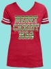 Nordic Merry Christmas Rhinestone Tee THV012