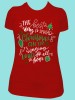Spread Christmas Cheer is Singing Loud for all the Heart Rhinestone and Glitter Tee THV014
