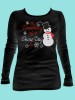 Dreaming of a Snow Day Rhinestone and Glitter Tee THV015