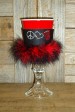 Red Neck Fine Stemware with Rhinestone Huggie #16001G