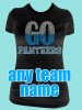 GO TEAM Custom Rhinestone Tee TP037