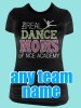 The Real Dance Moms of Your Dance Team Rhinestone Tee TP040 