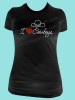 I Love Cowboys Rhinestone Tee TR036 