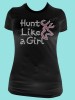 Hunt Like a Girl Rhinestone Tee TR082