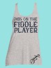 Dibs on the Fiddle Player Rhinestone and Screen Print Tee TRS020