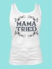 Mama Tried Rhinestone and Screen Print Tee TRS027