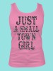 Just a Small Town Girl Rhinestone and Screen Print Tee TRV044