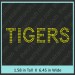 Tigers Rhinestone Transfer CRT233