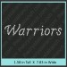 Warriors Rhinestone Transfer CRT242