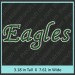 Eagles Rhinestone Transfer CRT296