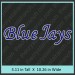 Blue Jays Rhinestone Transfer CRT336