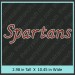 Spartans Rhinestone Transfer CRT343
