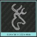 Deer Rhinestone Transfer CRT354